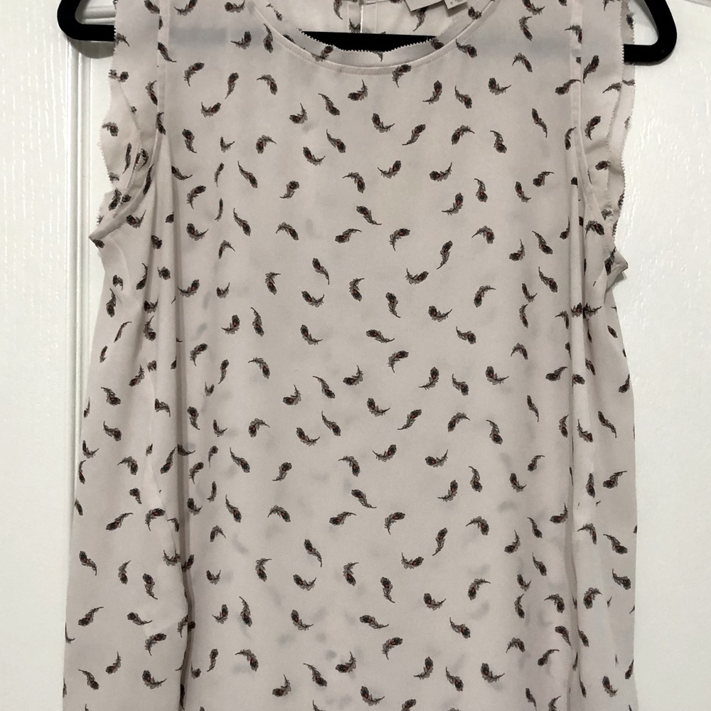 LOFT Sleeveless blouse Size Small